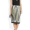 Sonia Rykiel Sequined Skirt in Black (silver) - Lyst
