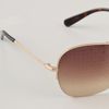 Tory Burch Square Aviator Sunglasses in Gold - Lyst