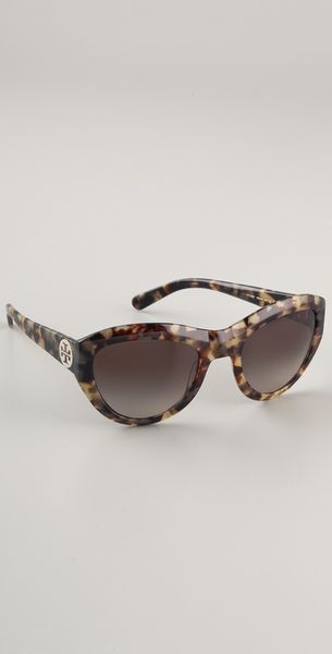  Rounded T Logo Sunglasses 