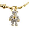 Vivienne Westwood Little Pave Teddy Bracelet in Gold (g) - Lyst