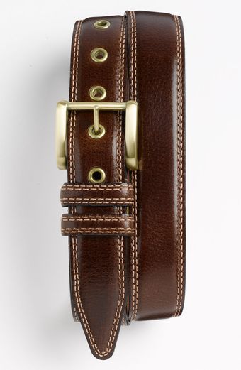 Allen Edmonds Eastport Leather Belt - Lyst