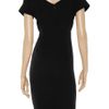 Giorgio Armani Silk Crepe Dress in Black - Lyst