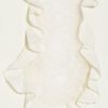 Alexander Mcqueen Silkcrepe and Lace Dress in White (ivory) - Lyst