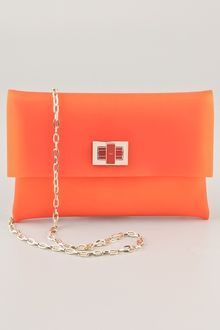 Anya Hindmarch Valorie Rubber Clutch - Lyst
