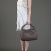 Bottega Veneta Woven Leather Bag in Brown - Lyst