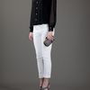 Bottega Veneta Woven Leather Box Clutch in Multicolor (white) - Lyst