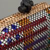 Bottega Veneta Woven Leather Box Clutch in Multicolor (white) - Lyst