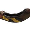 Burberry Check Elasticized Ballerinas in Brown (c) - Lyst