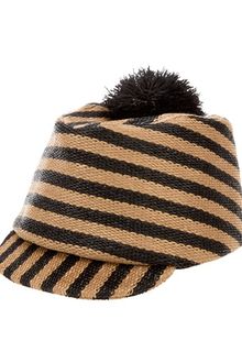 Burberry Prorsum Striped Hat - Lyst