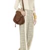 Chloé Lizard Print WoolCrepe Pants in Beige (cream) - Lyst