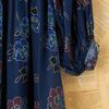 Free People Vintage Blue and Silver Mid Length Dress in Blue - Lyst