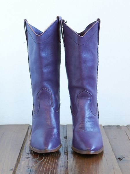 womens purple work boots