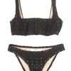 Lover Black Lace Square Neck Bikini in Black - Lyst