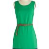 Modcloth Are You Viridian Or Out Dress in Green - Lyst