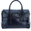 Mulberry Holiday Small Bayswater Satchel in Blue (midnight) - Lyst