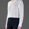3.1 Phillip Lim Cropped Sweater in White - Lyst