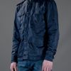 Acne Hooded Nylon Windbreaker in Blue for Men (navy) - Lyst