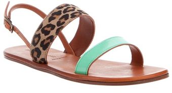 Avec Moderation Two Strap Sandal - Lyst