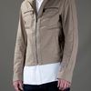 Bottega Veneta Zip Jacket in Beige for Men - Lyst