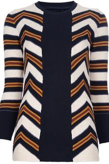 Burberry Prorsum Tribal Print Top - Lyst