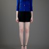Burberry Prorsum Multicoloured Button Cardigan in Blue (multicoloured) - Lyst