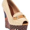 Burberry Prorsum Wedge Shoe in Beige (nude) - Lyst