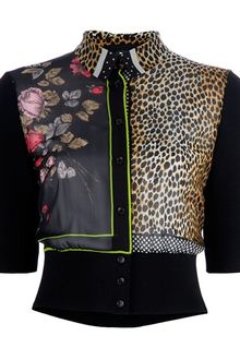 D&G Print Cardigan - Lyst