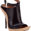 Givenchy Open Toe Sandal in Black - Lyst