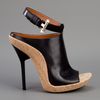 Givenchy Open Toe Sandal in Black - Lyst