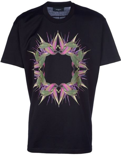 Givenchy Short Sleeve Tshirt in Black for Men - Lyst