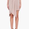 Hussein Chalayan Taupe Silk Trimmed Drape Skirt in Purple (taupe) - Lyst