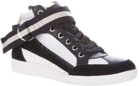 Iro High Top Trainer in Black (white) - Lyst