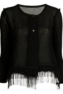 Issey Miyake Cauliflower Fringe Cardigan - Lyst