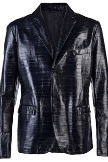 Jil Sander Eel Leather Jacket - Lyst