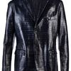 Jil Sander Eel Leather Jacket in Black for Men - Lyst