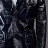 Jil Sander Eel Leather Jacket in Black for Men - Lyst