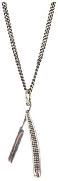 King Baby Studio Fender Razor Blade Pendant - Lyst