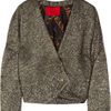 Lanvin Metallic Bouclé Jacket in Gold - Lyst