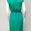 Lanvin Sleeveless Robe Dress in Green - Lyst