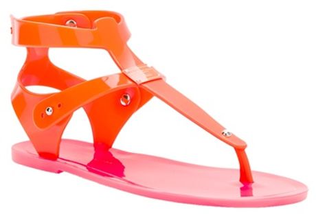 Marc By Marc Jacobs Fluoro Sandals in Orange - Lyst