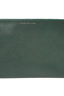 Marc By Marc Jacobs Werdie Boy Embossed Leather Pouch - Lyst