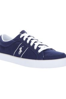 Polo Ralph Lauren Canvas Trainer - Lyst
