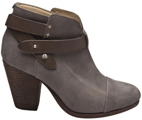 rag and bone grey booties