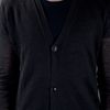 Rick Owens Oversize Cardigan in Black for Men - Lyst