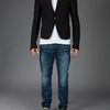 Rick Owens Ribbed Blazer in Black for Men - Lyst