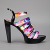 Robert Clergerie Multi Strap Sandal in Multicolor (multi) - Lyst
