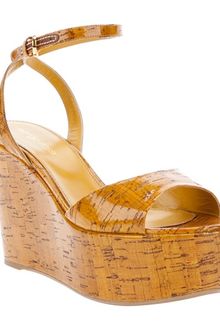 Sergio Rossi Wedge Sandals - Lyst