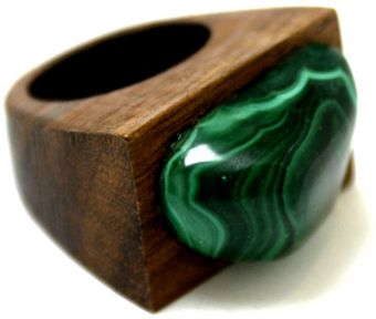 Sophie Monet Malachite Ring - Lyst