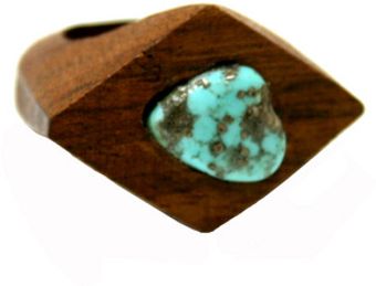 Sophie Monet Turquoise Diamond Ring - Lyst