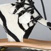 Sorel  Sandal in Zebra Pony Hair in Black (zebra) - Lyst